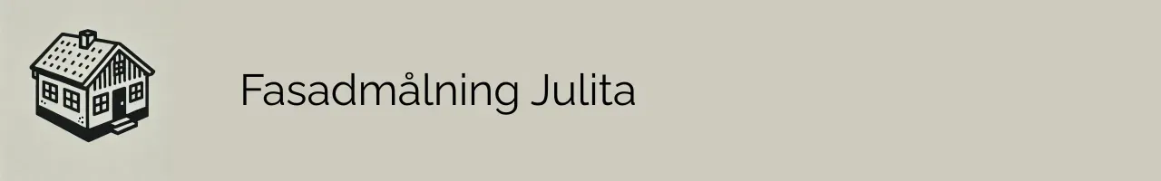 Fasadmålning Julita