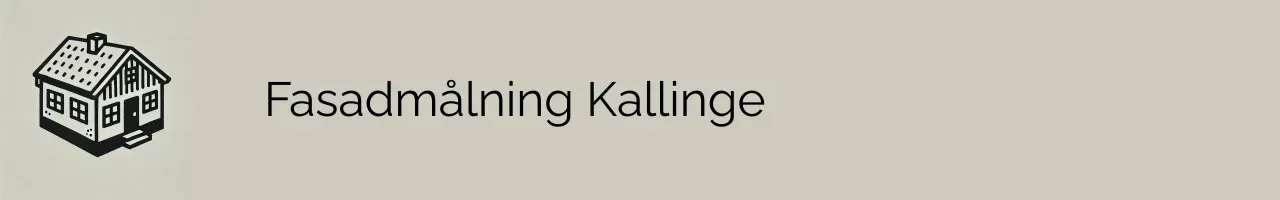 Fasadmålning Kallinge