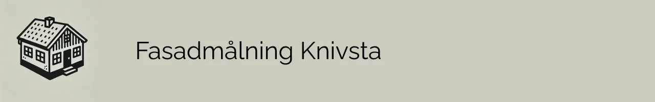 Fasadmålning Knivsta