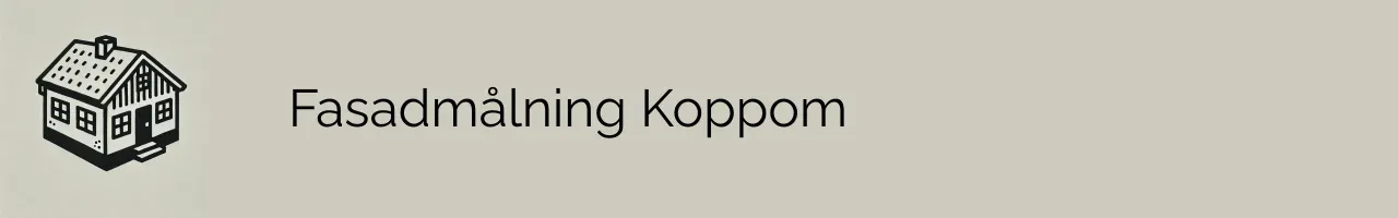 Fasadmålning Koppom