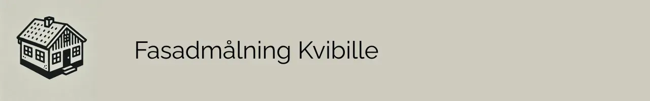 Fasadmålning Kvibille