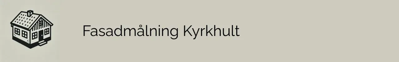 Fasadmålning Kyrkhult