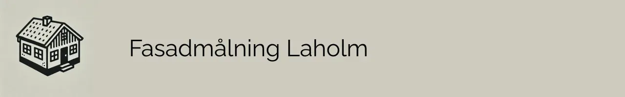 Fasadmålning Laholm