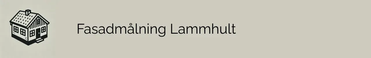 Fasadmålning Lammhult