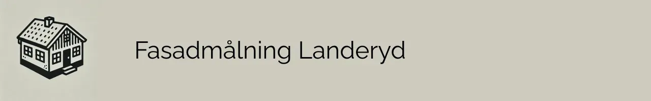 Fasadmålning Landeryd