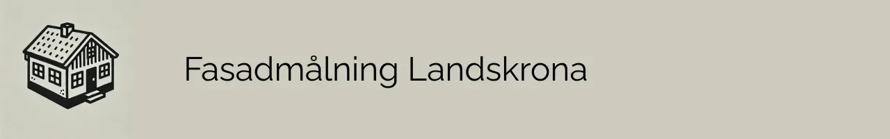 Fasadmålning Landskrona