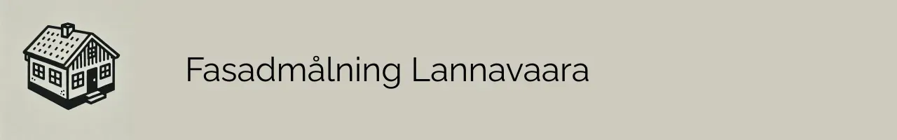 Fasadmålning Lannavaara