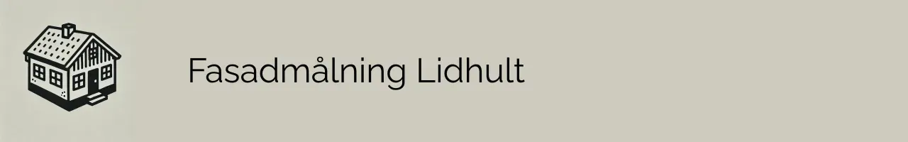 Fasadmålning Lidhult