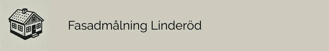 Fasadmålning Linderöd