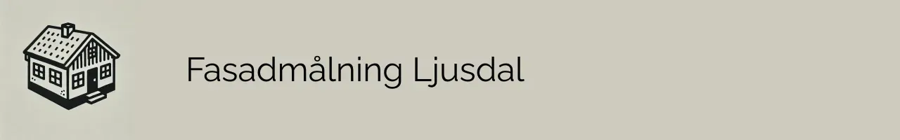 Fasadmålning Ljusdal