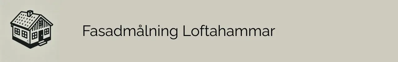 Fasadmålning Loftahammar