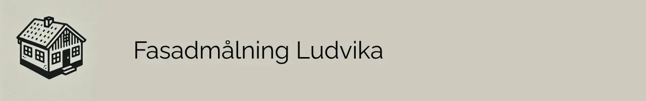 Fasadmålning Ludvika