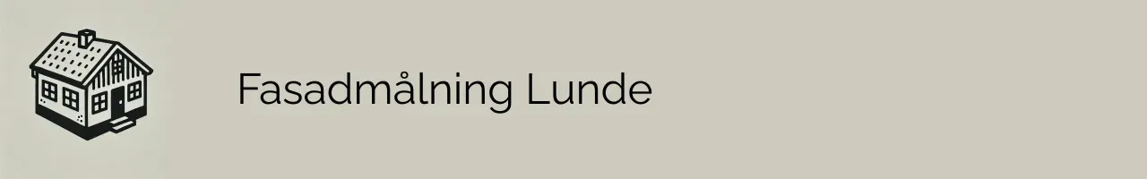 Fasadmålning Lunde