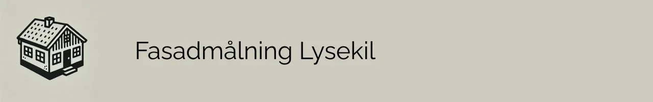 Fasadmålning Lysekil