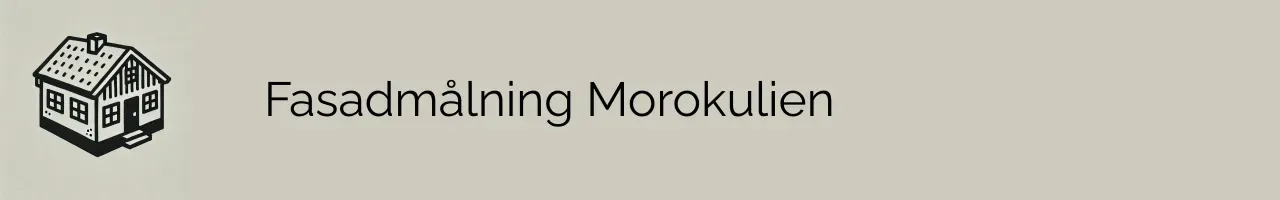 Fasadmålning Morokulien