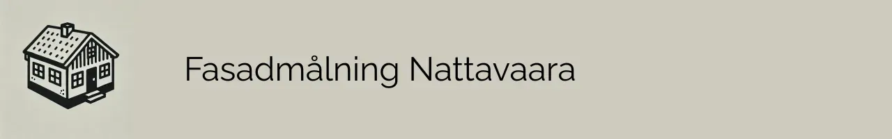 Fasadmålning Nattavaara