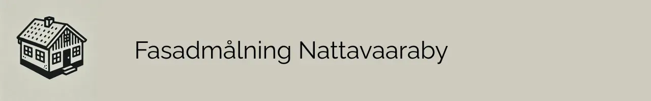 Fasadmålning Nattavaaraby