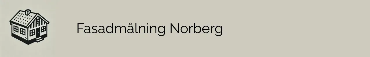 Fasadmålning Norberg