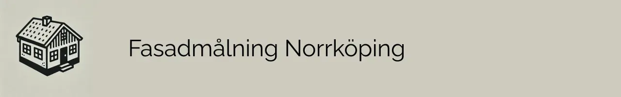 Fasadmålning Norrköping