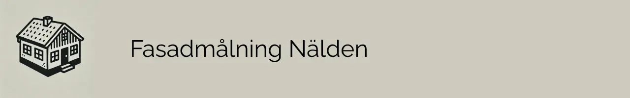 Fasadmålning Nälden