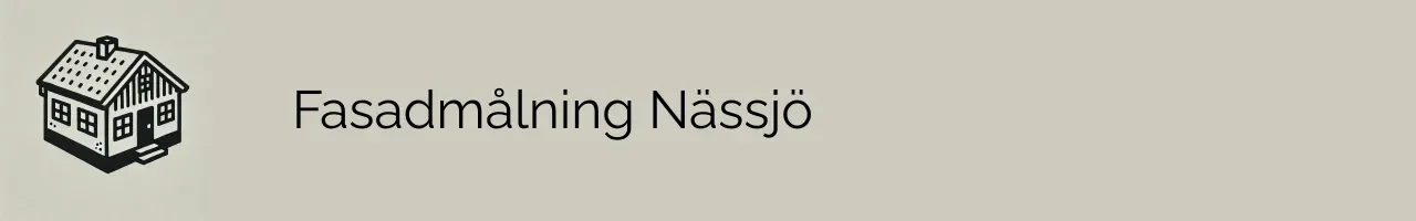 Fasadmålning Nässjö