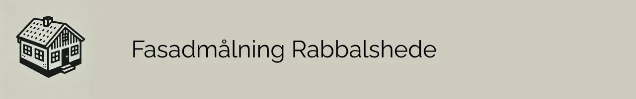 Fasadmålning Rabbalshede