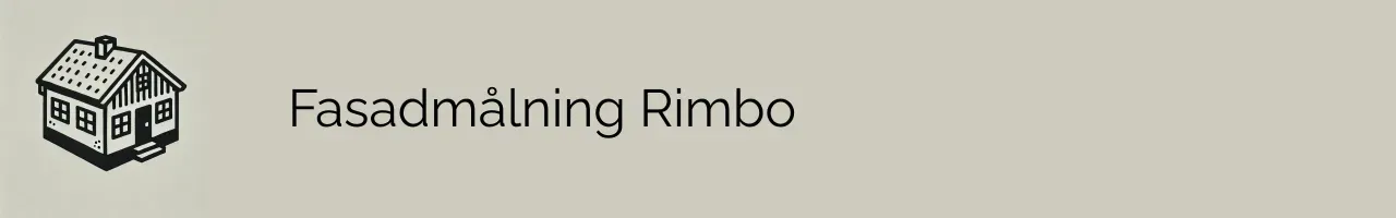 Fasadmålning Rimbo