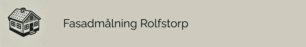 Fasadmålning Rolfstorp