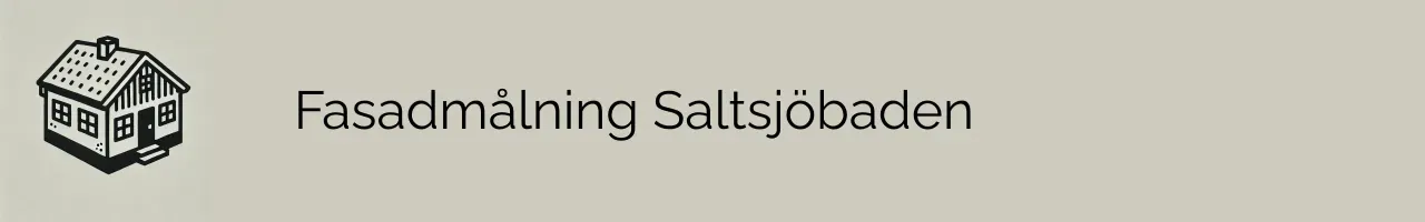 Fasadmålning Saltsjöbaden