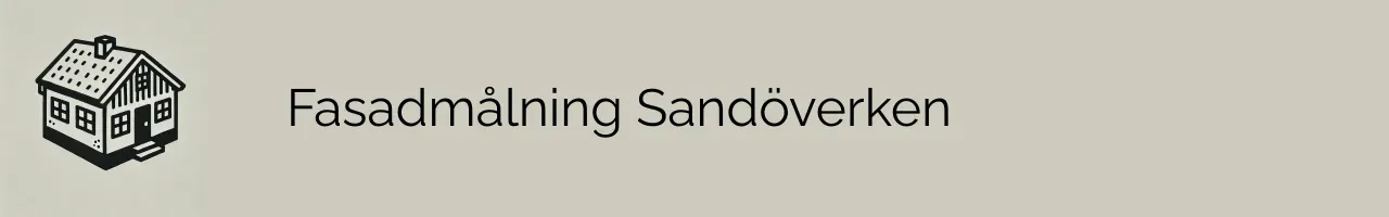 Fasadmålning Sandöverken