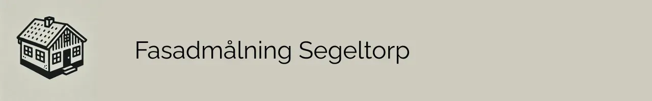 Fasadmålning Segeltorp