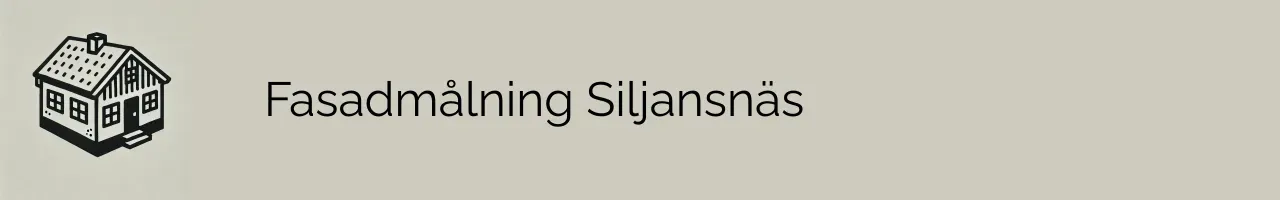 Fasadmålning Siljansnäs