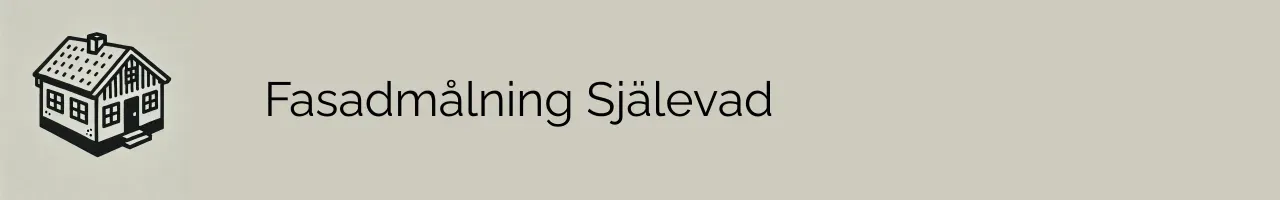 Fasadmålning Själevad