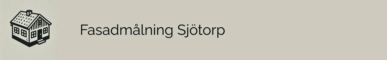 Fasadmålning Sjötorp