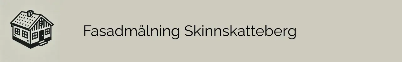 Fasadmålning Skinnskatteberg