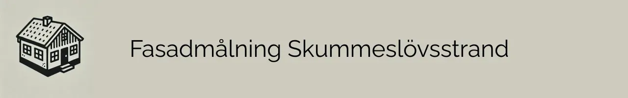 Fasadmålning Skummeslövsstrand