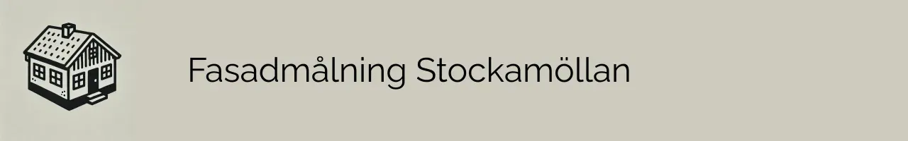 Fasadmålning Stockamöllan