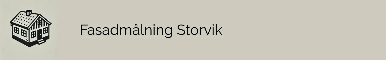 Fasadmålning Storvik