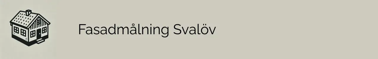 Fasadmålning Svalöv