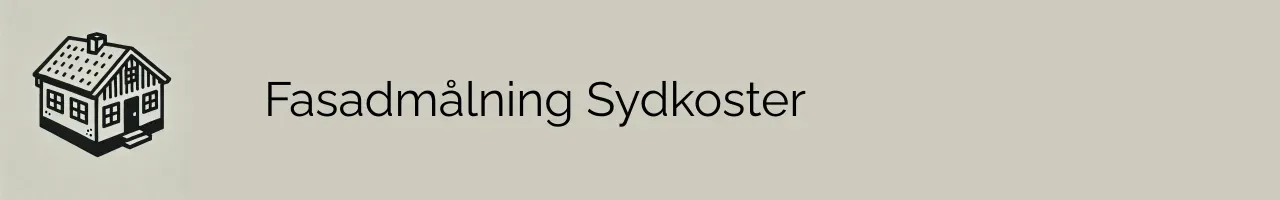 Fasadmålning Sydkoster