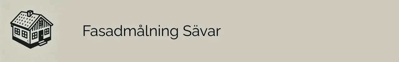 Fasadmålning Sävar