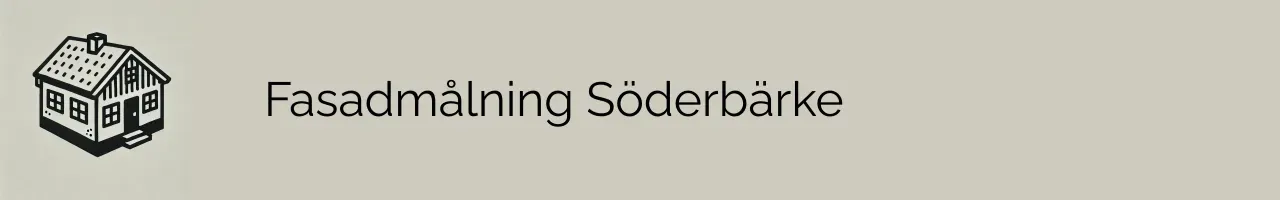 Fasadmålning Söderbärke