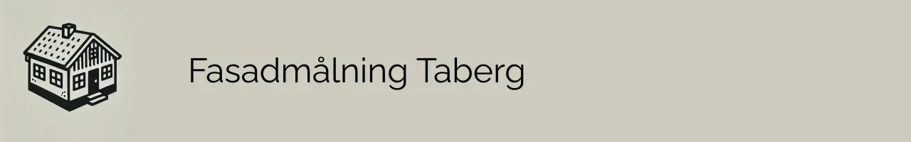 Fasadmålning Taberg