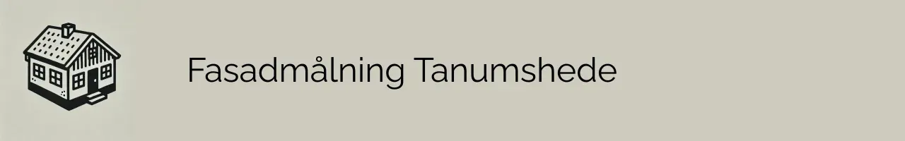 Fasadmålning Tanumshede