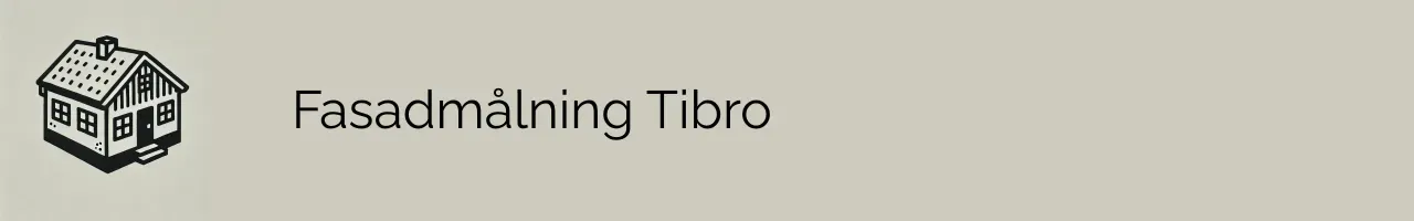 Fasadmålning Tibro