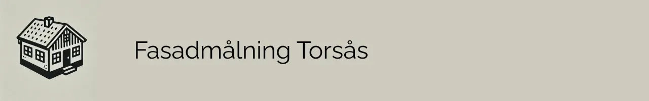 Fasadmålning Torsås