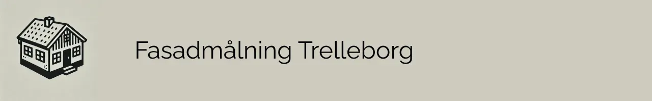 Fasadmålning Trelleborg