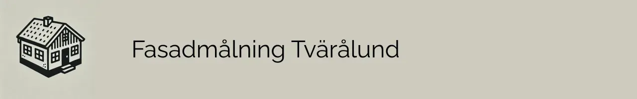 Fasadmålning Tvärålund