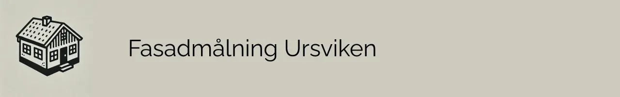 Fasadmålning Ursviken