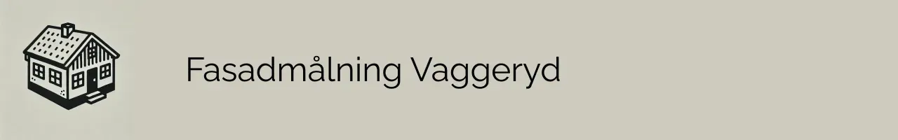 Fasadmålning Vaggeryd